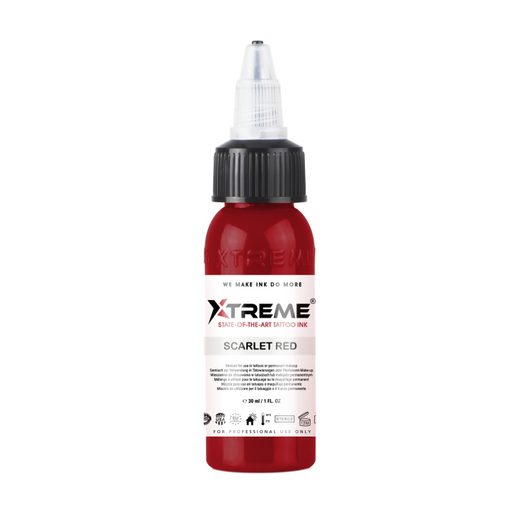 Xtreme Ink Scarlet Red 30ml