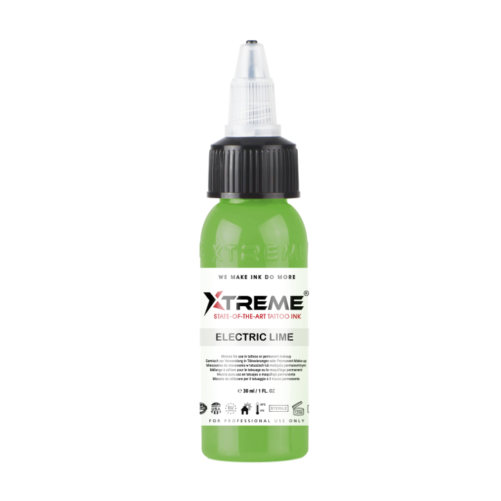 Xtreme Ink Electric Lime 30ml